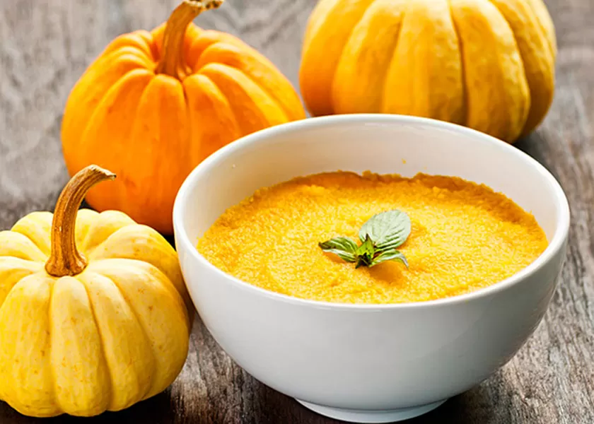 Pumpkin porridge with corn recipe
